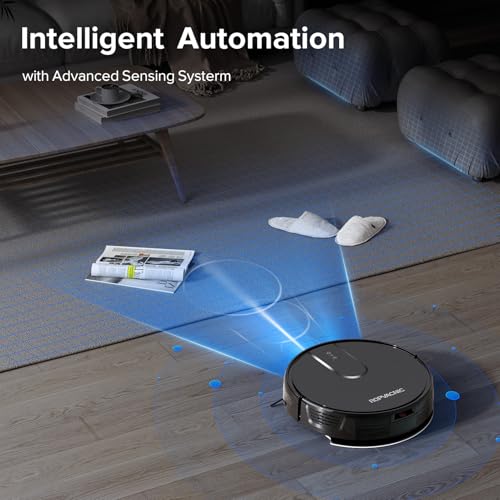 Robot Vacuum and Mop Combo with 4000Pa Suction F19518