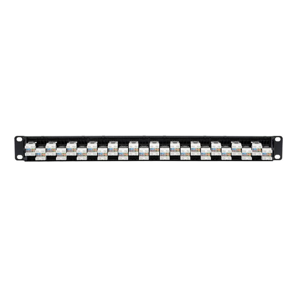 24-Port Cat6a Cat6 Cat5e Patch Panel Q23648