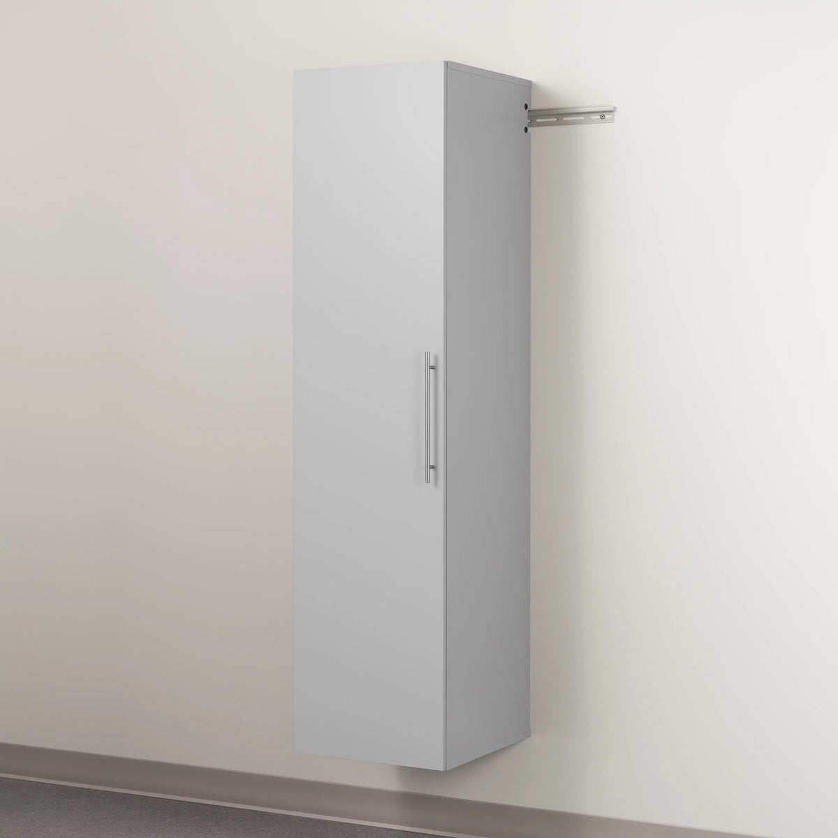 Light Gray Wall Mounted Garage Storage Cabinet X84130