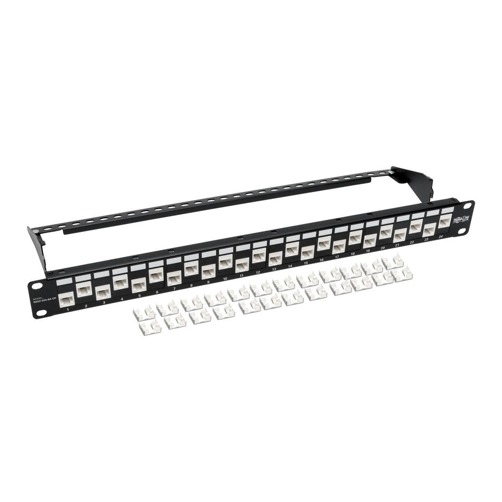 24-Port Cat6a Cat6 Cat5e Patch Panel Q23648