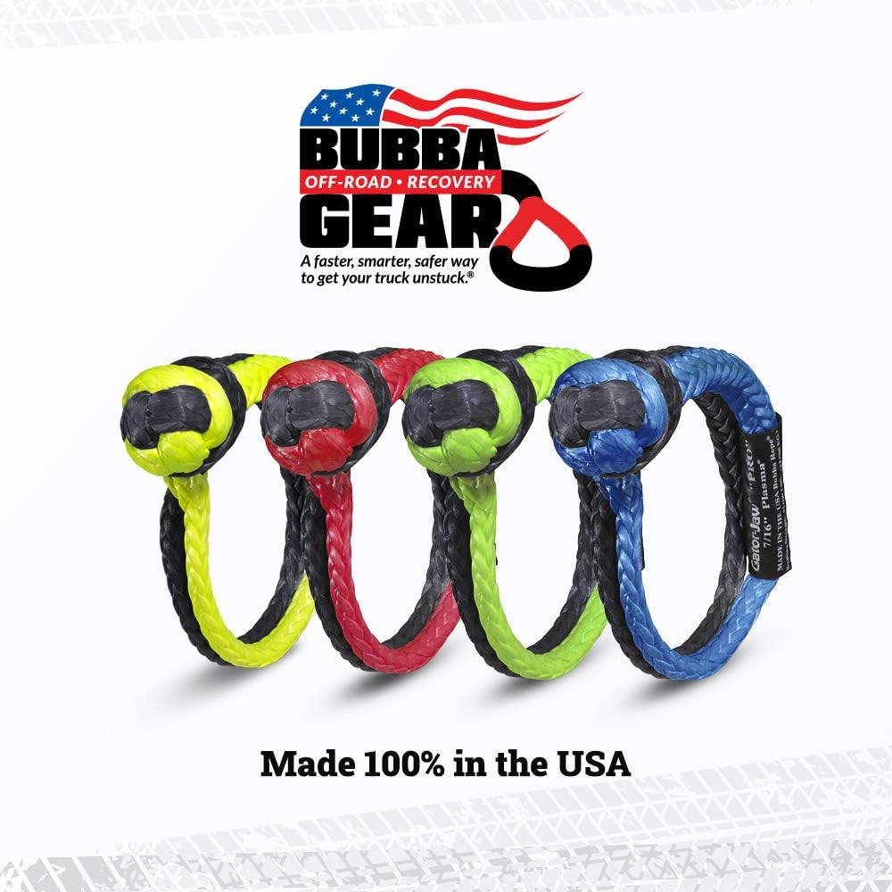 Green Pack of 2 Synthetic Tow Shackle G46848
