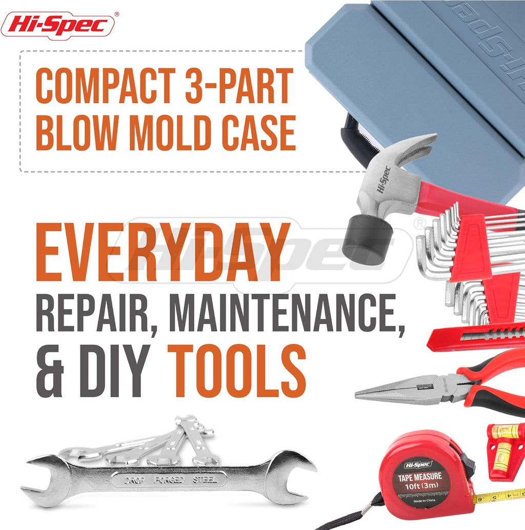73 Piece Home & Garage Tool Kit Set with Tool Box Case V600883