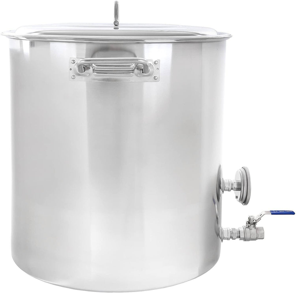 Stainless Steel Home Brew Kettle Stock Pot Y4185