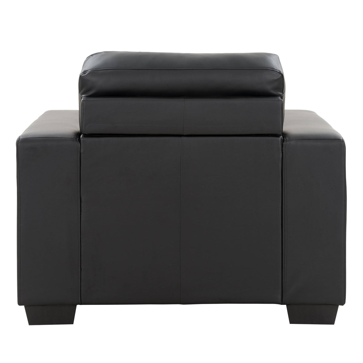 Tufted Bonded Leather Club Chair W38616