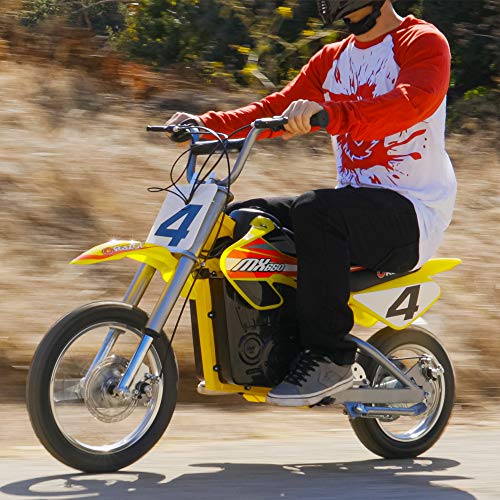 Yellow Electric Motocross Off-road Bike A642804