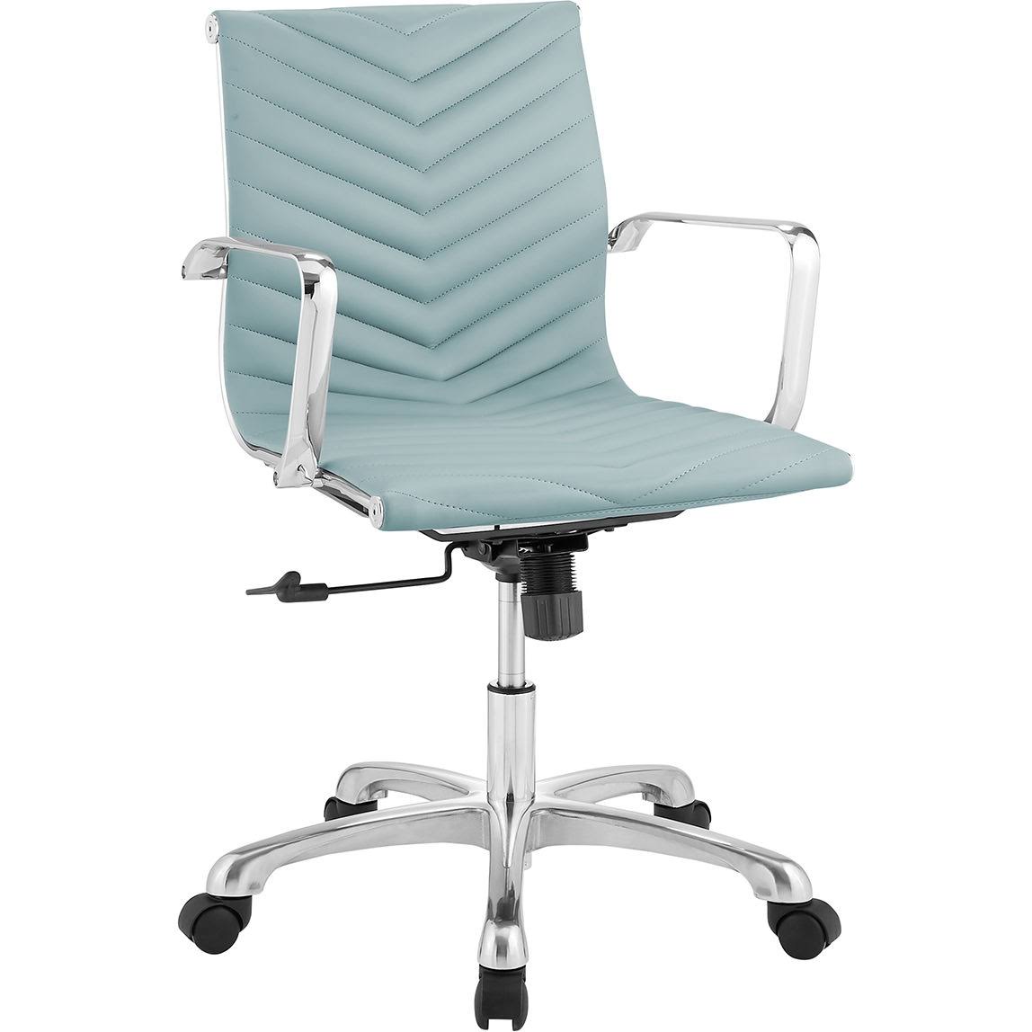Light Blue Adjustable Office Chair W281