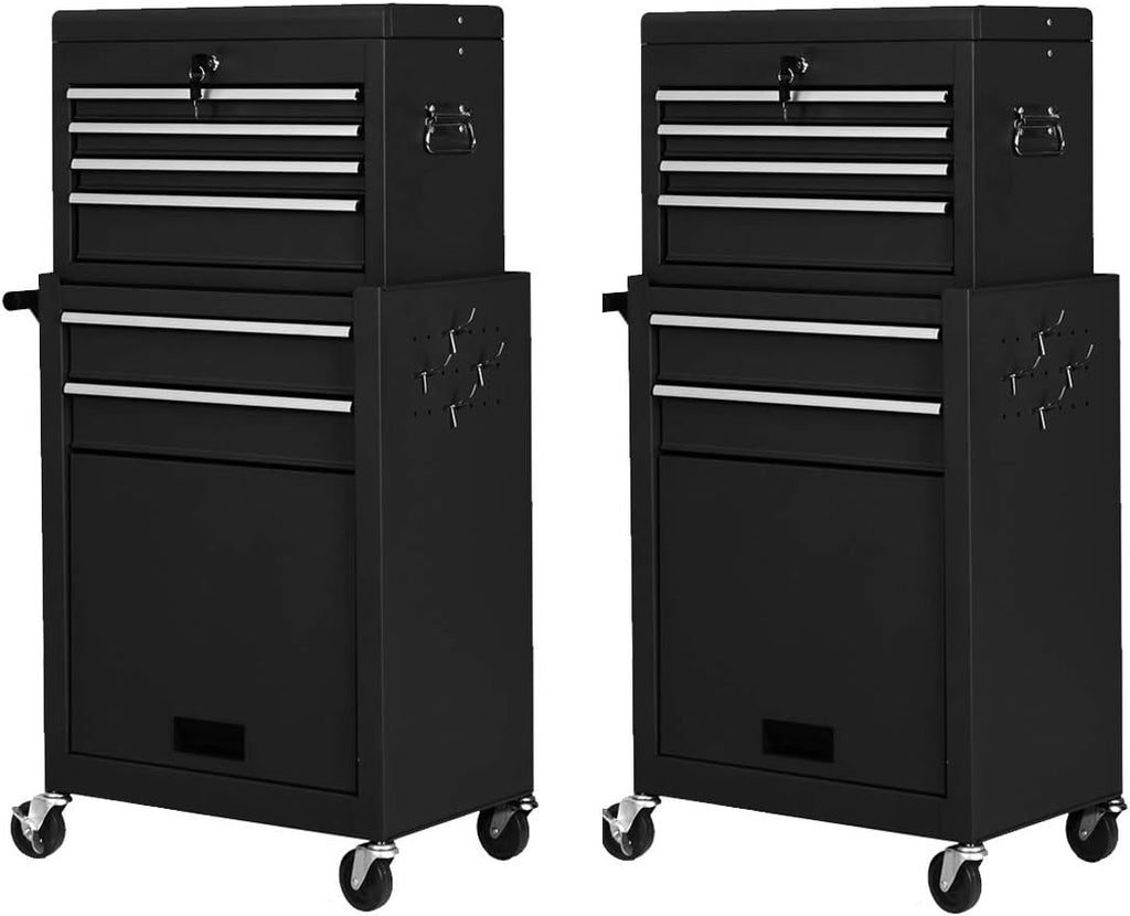 6-Drawer Rolling Tool Chest Set of 2 R901