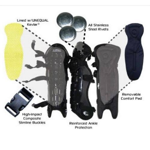 Umpire Leg Guards Small 14.5x22 Q202