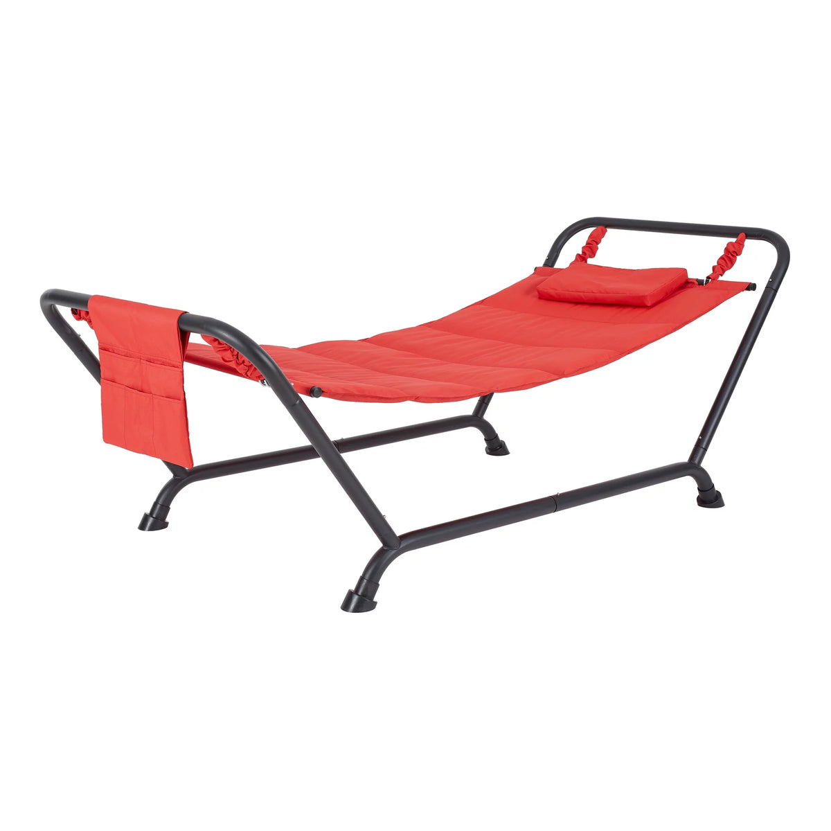 Polyester Hammock with Stand and Pillow V8184