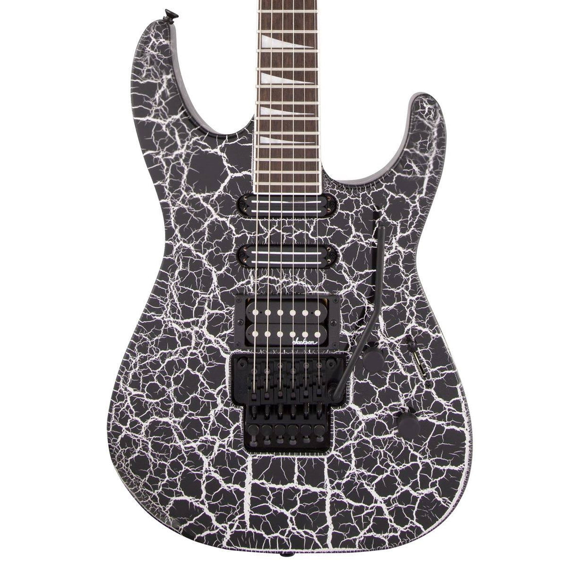 Silver Crackle Electric Guitar O735770