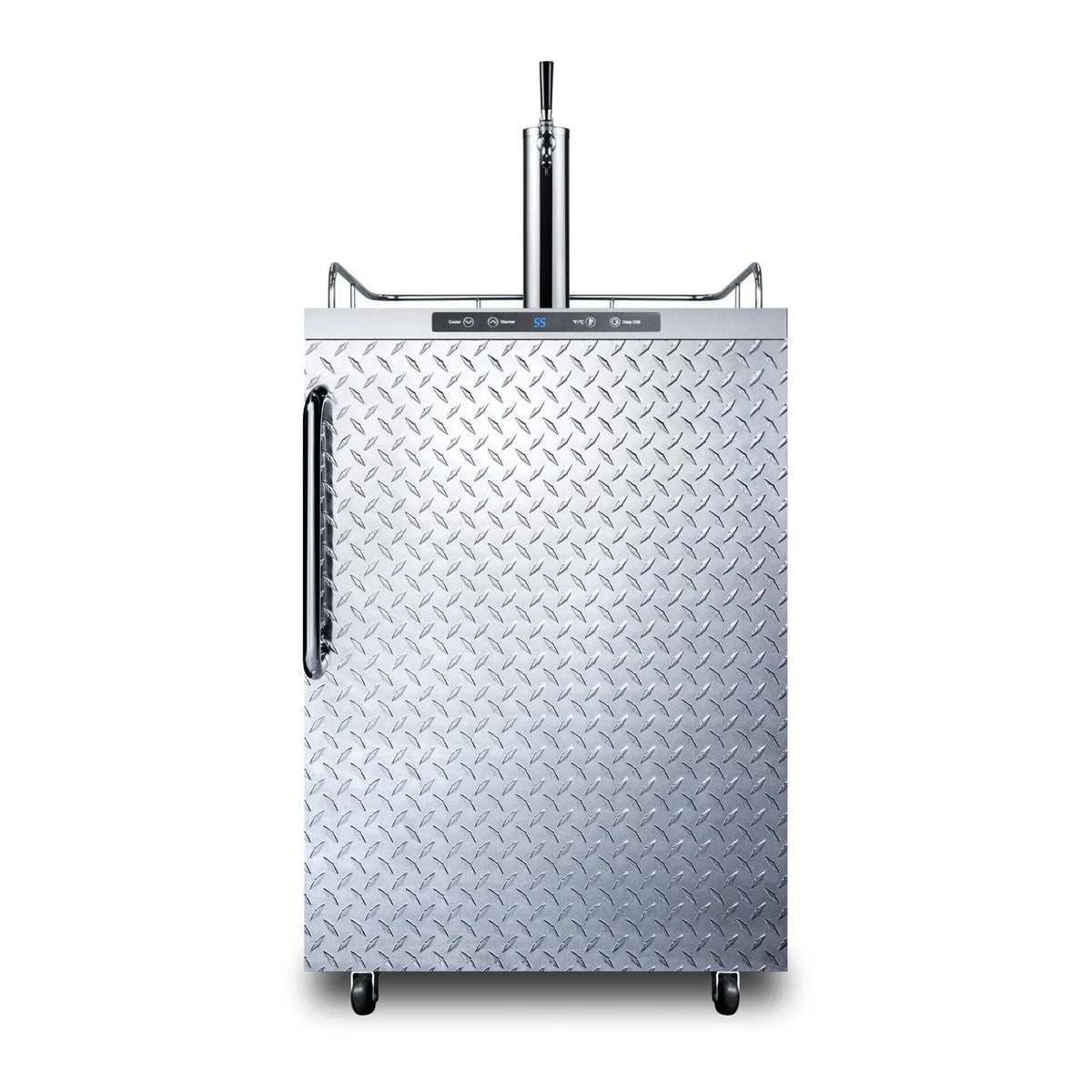 24" Stainless Steel Outdoor Beer Dispenser with Single Tap U422479