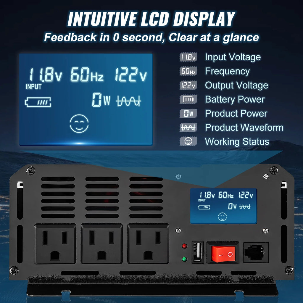 2500 W Pure Sine Wave Inverter M483