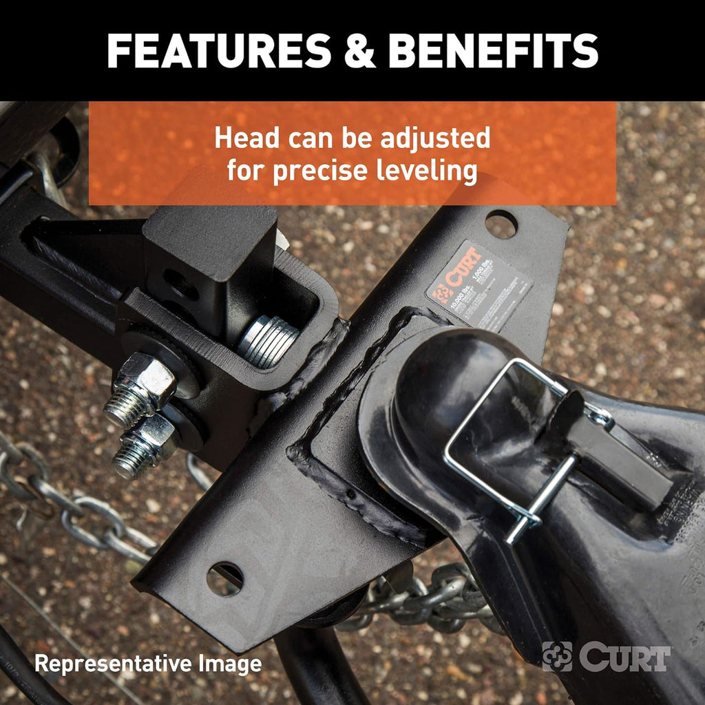 2-Inch Shank Round Bar Weight Distribution Hitch A61888