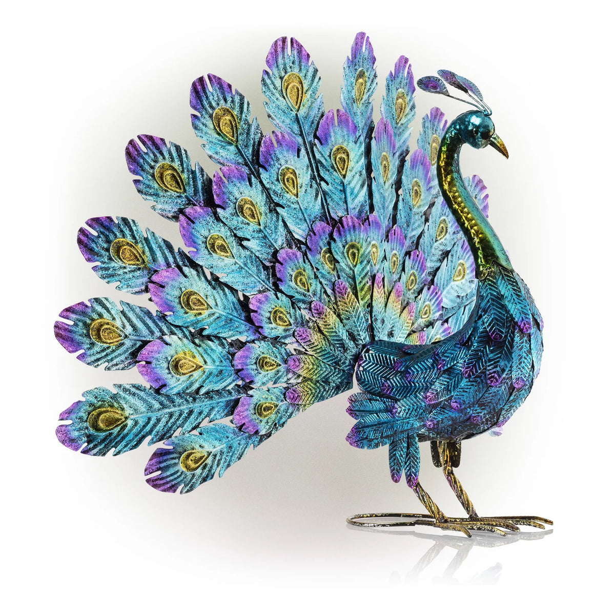 22" Peacock Garden Statue C251