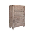 Natural Solid Wood Four Drawer Chest F31462