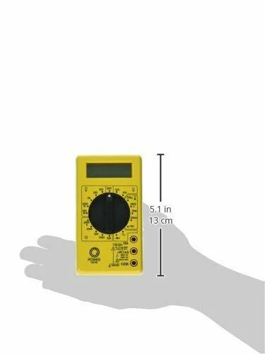 17 Range 6-Function Non-Recording Digital Multimeter D25495