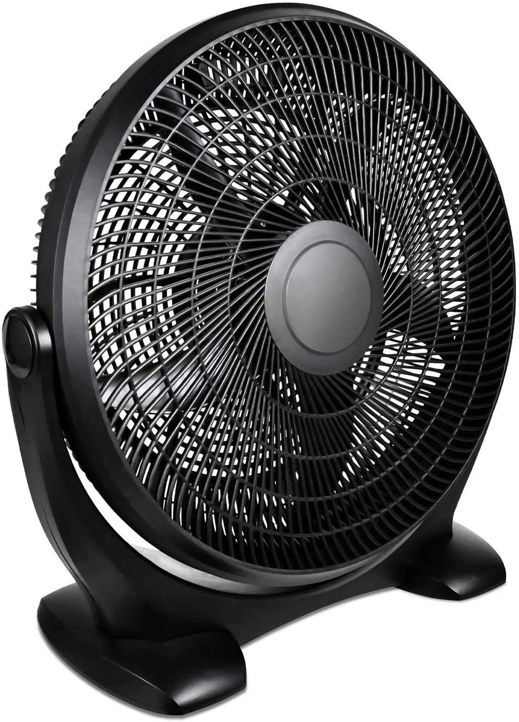 14 Inch 3-Speed Plastic Floor Fan, Black D152