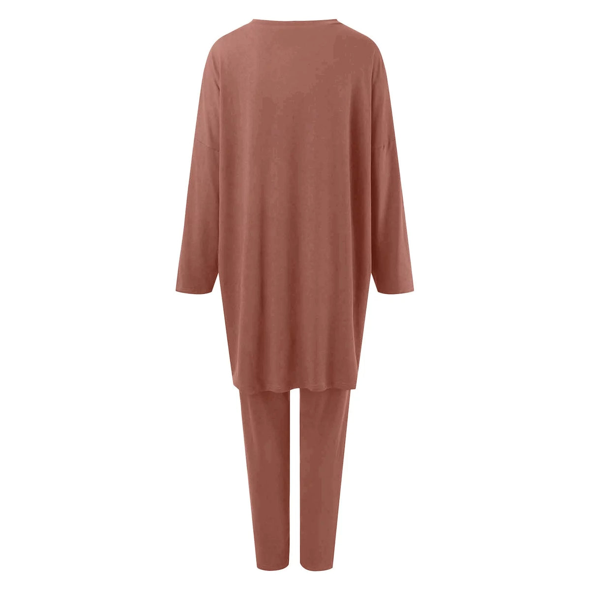 Oversized T Shirt Tops Long Pants 2 Piece Outfit Set E418140