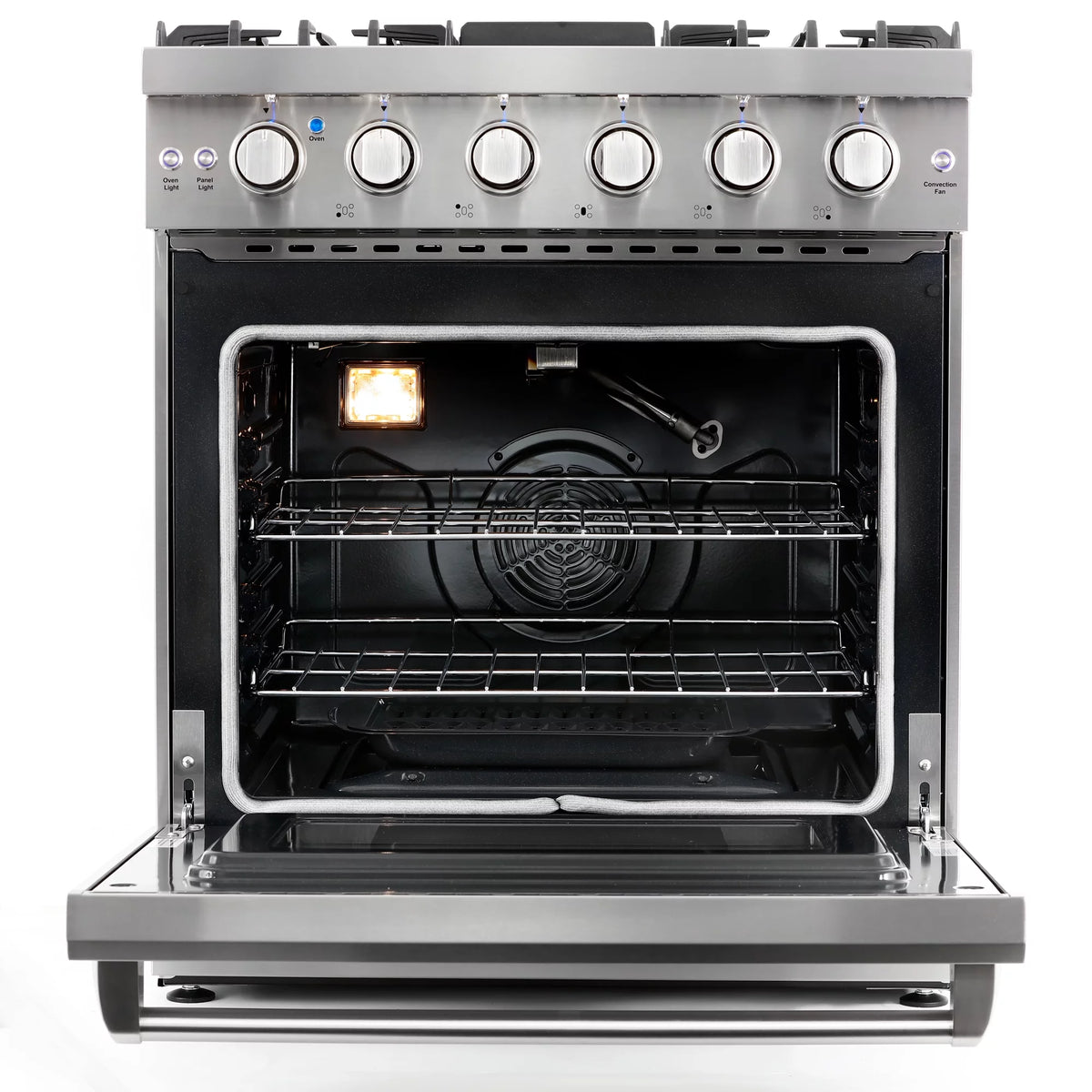 5 Piece Kitchen Appliance Package with Gas Range Dishwasher French Door Refrigerator Wine Refrigerator F134456