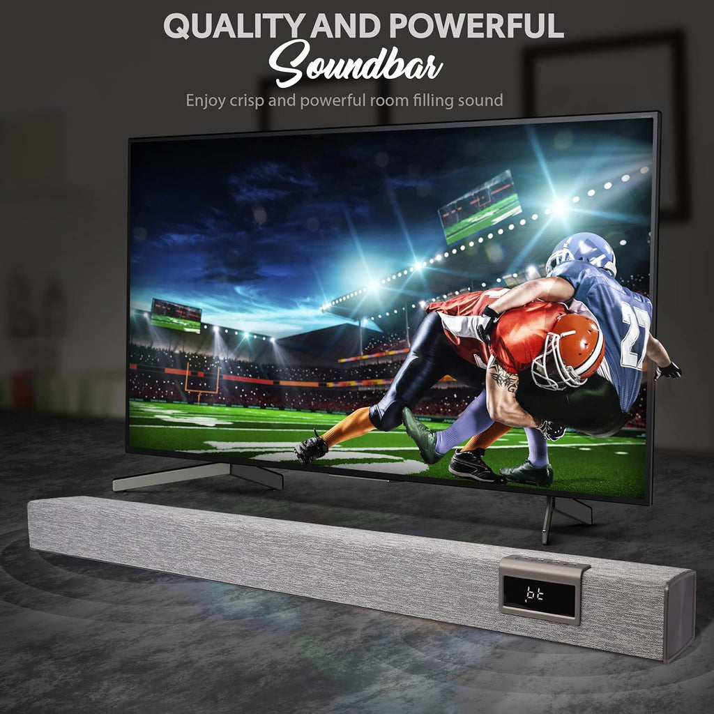 60W Bluetooth Sound Bar with Remote Control Z133329
