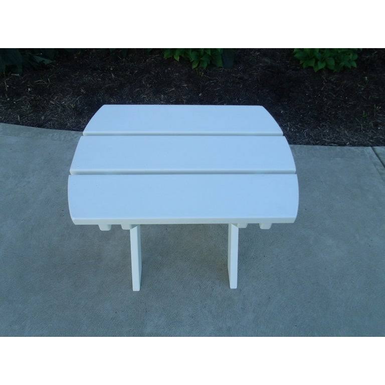 Lime Green Recycled Poly Lumber Folding End Table G378
