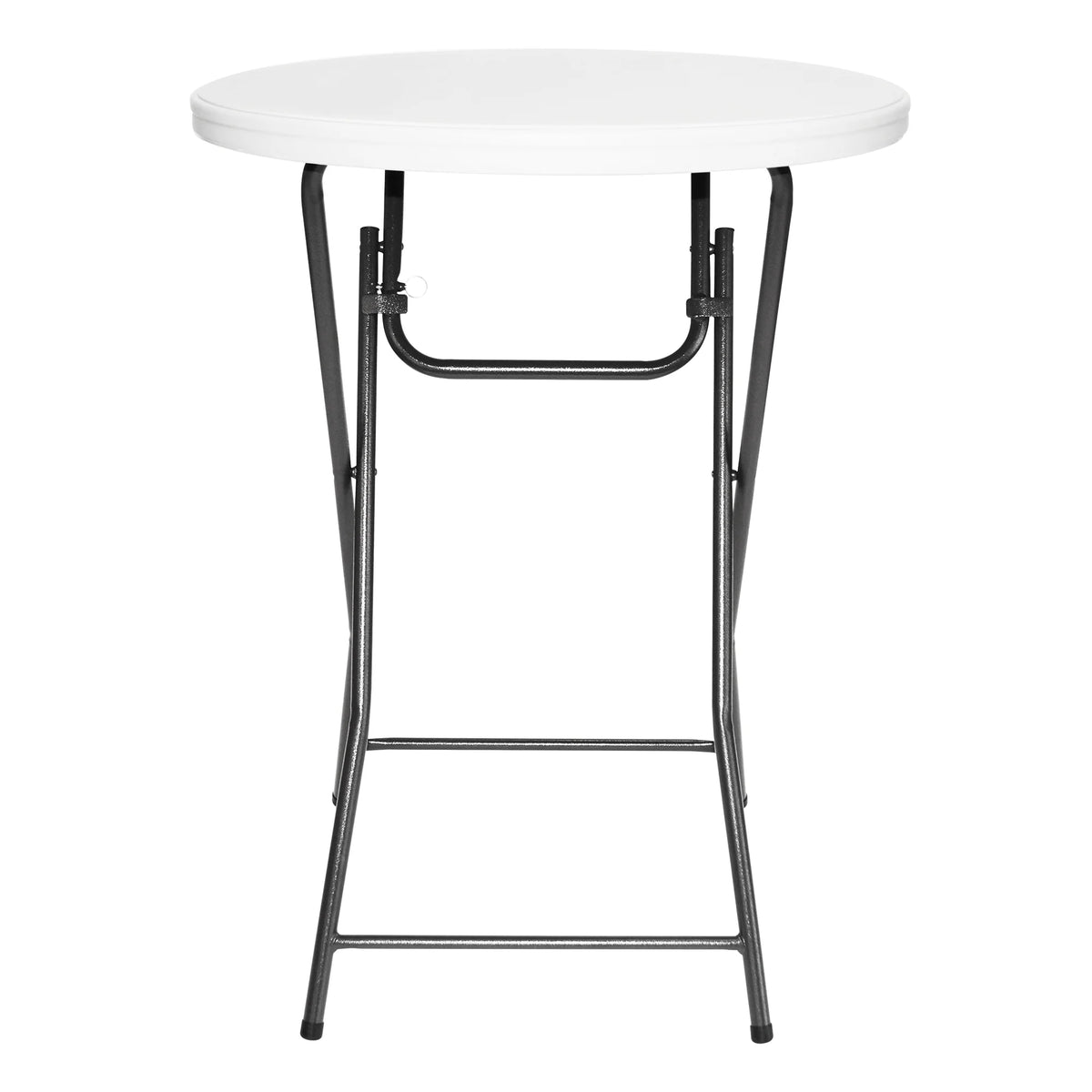 32" Round Plastic Folding Table Y4418