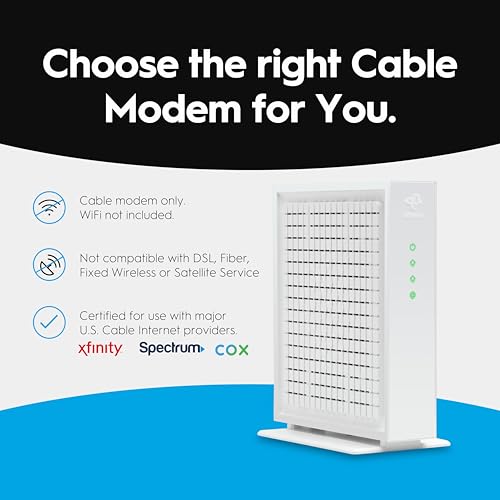 2.5 Gbps DOCSIS 3.1 Modem N282