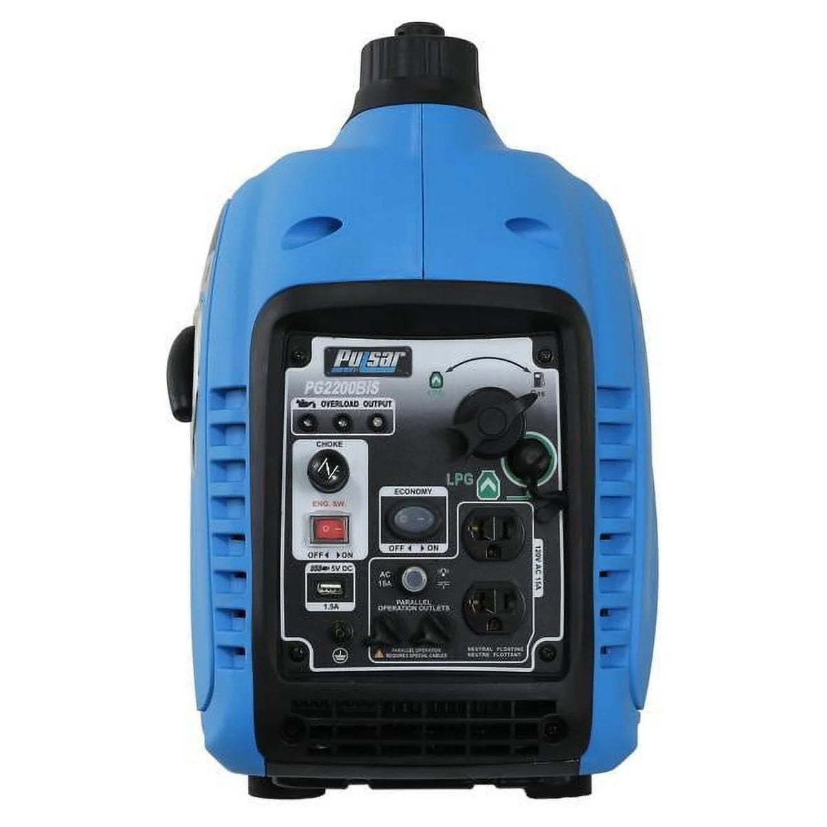 2200W Portable Dual Fuel Inverter Generator J72616