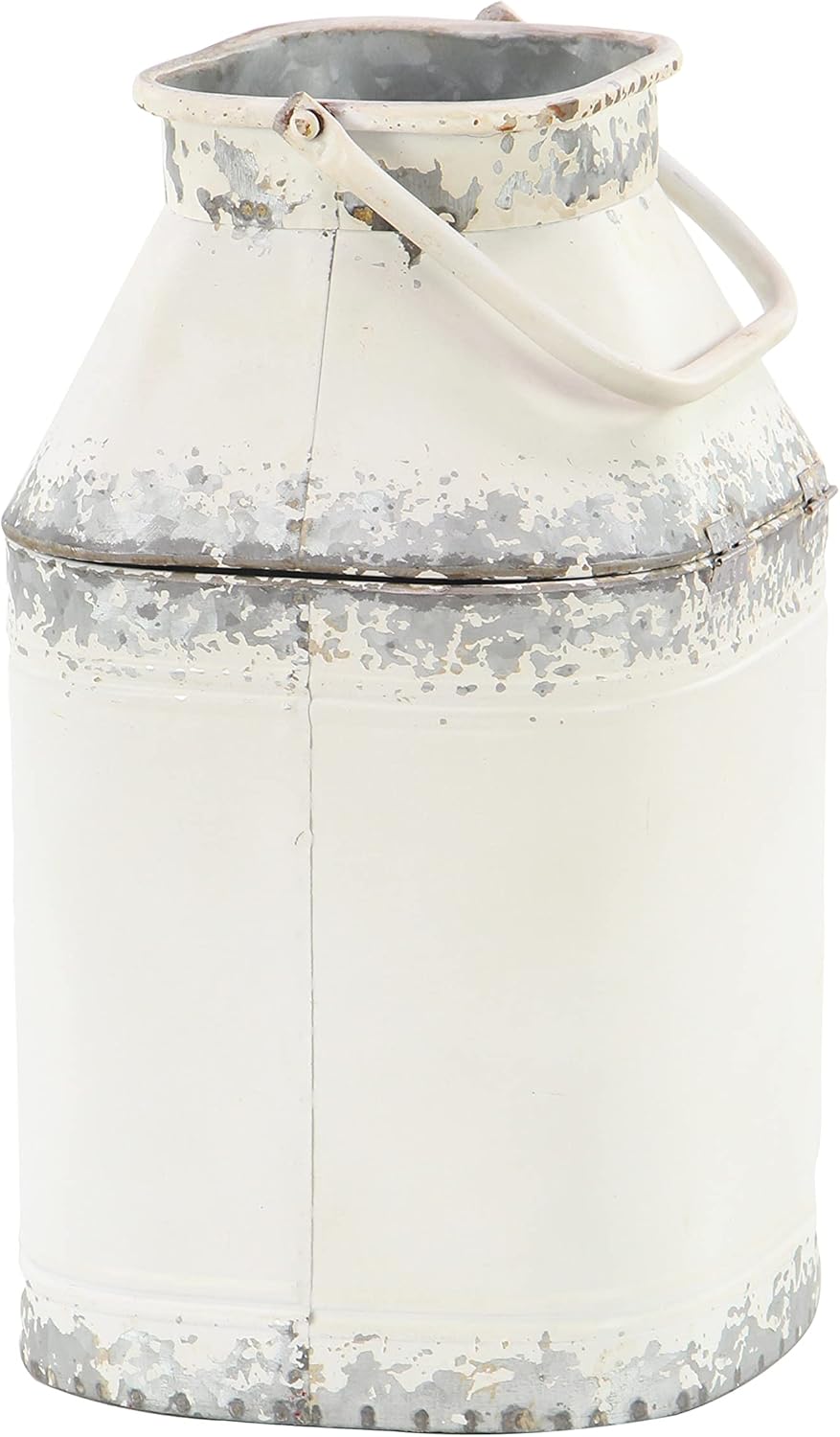 White Decorative Milk Can Pack of 2 Z3015