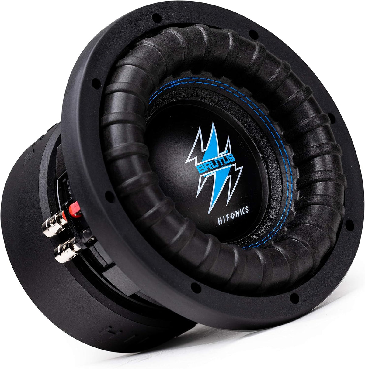 2 x 8 Inch Dual 4 Ohm Car Audio Subwoofer with Aluminum Die-Cast Basket Q1008