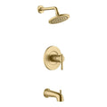 Single-Handle 1-Spray Tub and Shower Faucet 1.8 GPM Matte Gold T33494