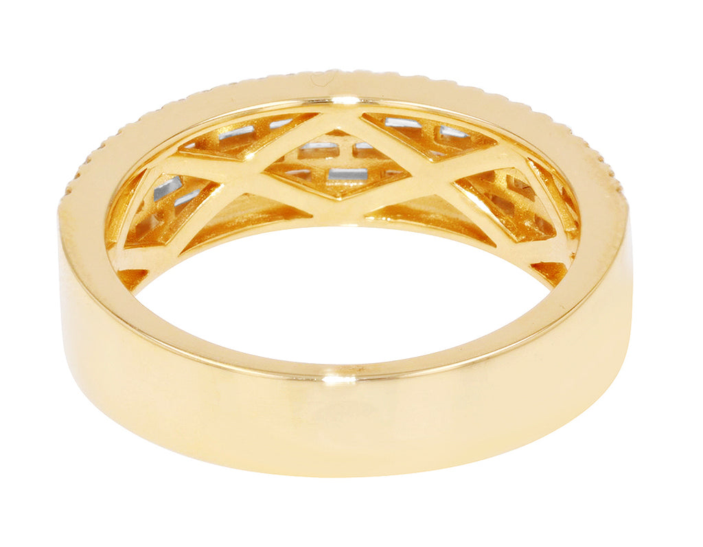 1.2CT Diamond Ring 14k Yellow Gold R70261