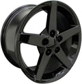 Black 17x9.5 Wheel W69008