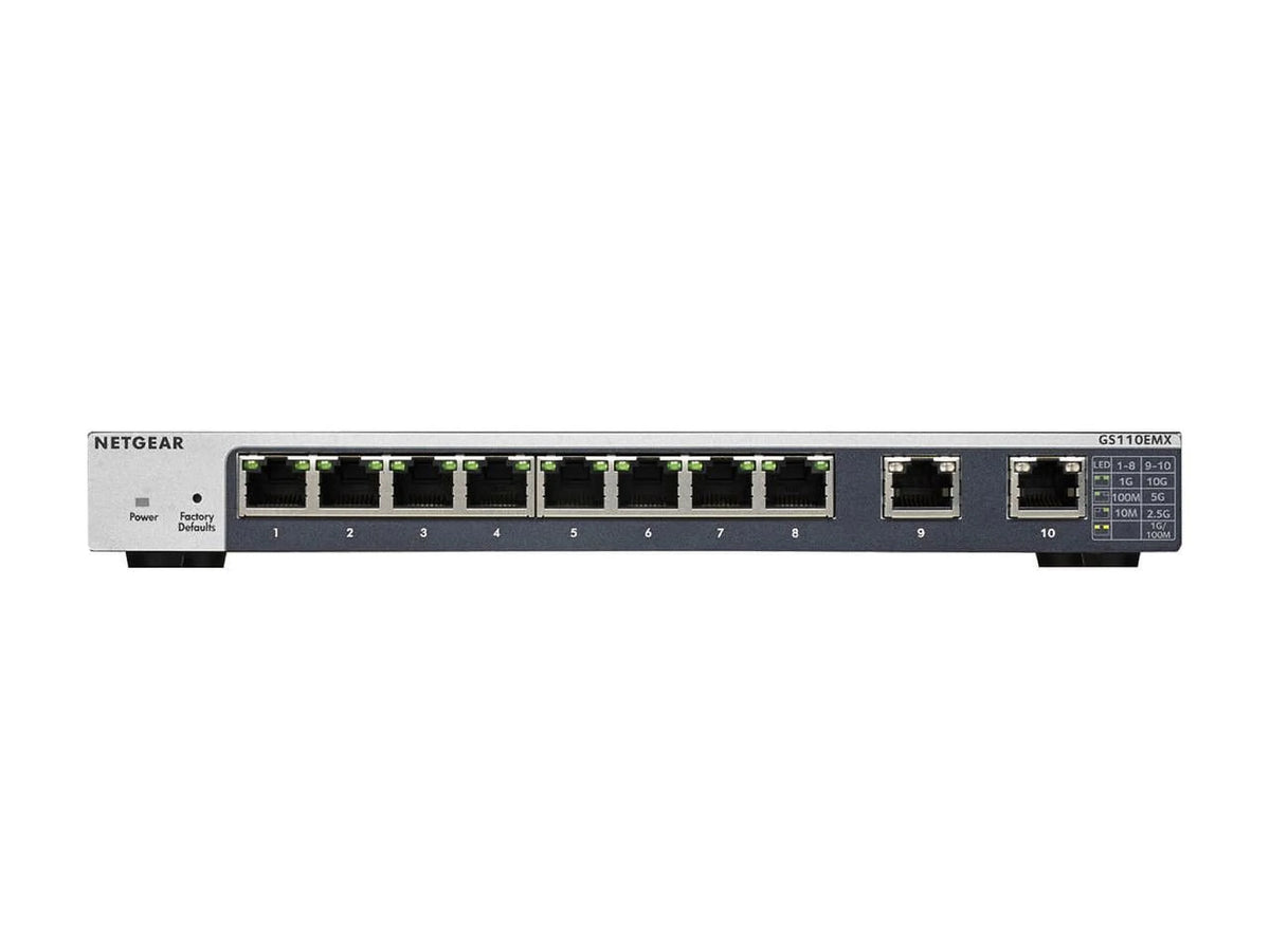 10-Port Gigabit 10G Ethernet Smart Managed Switch L382773