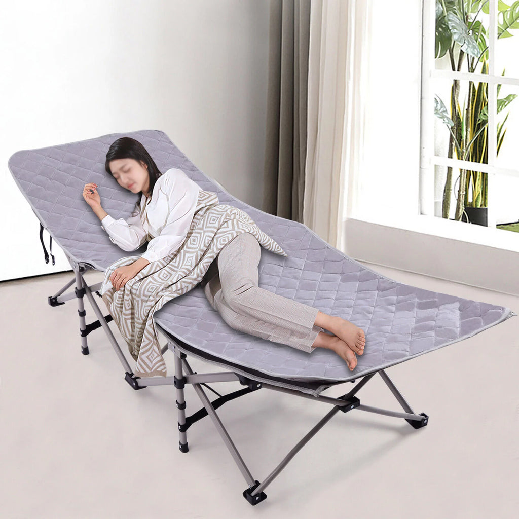 Portable Single Folding Bed with Mattress Z3799