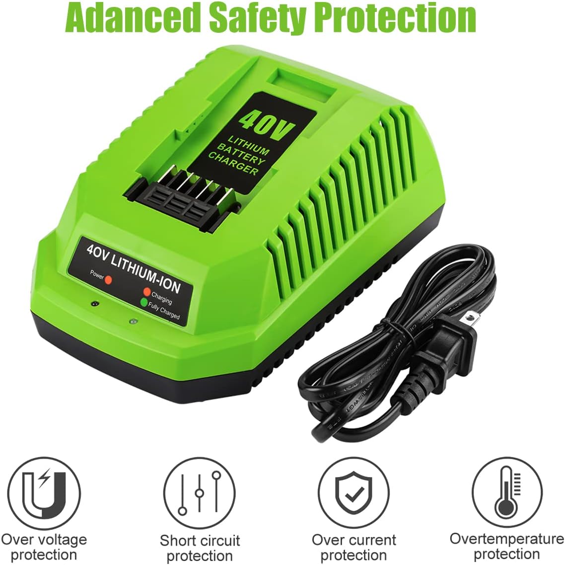 40V 6.0Ah Battery Pack of 2 N1402