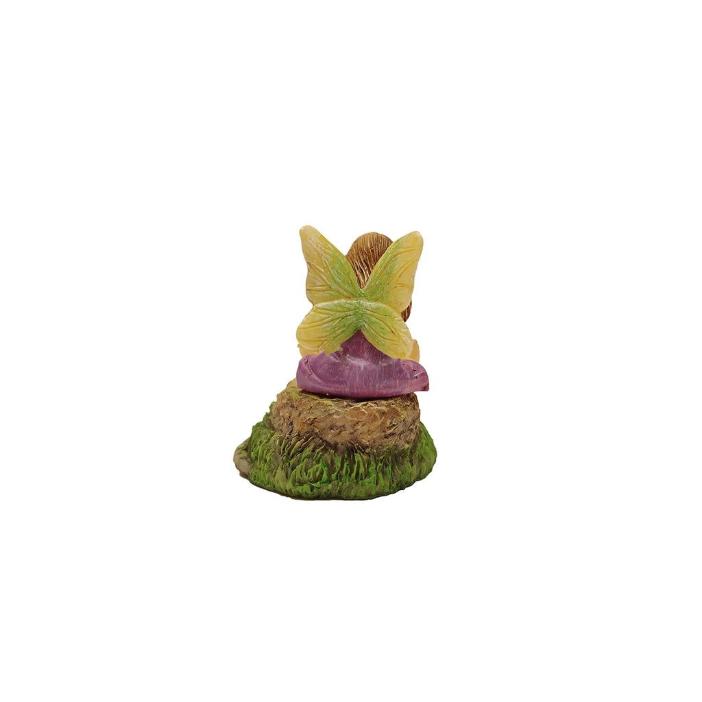 Mini Bunny Rabbit Figurine Garden Decor Statue E2869