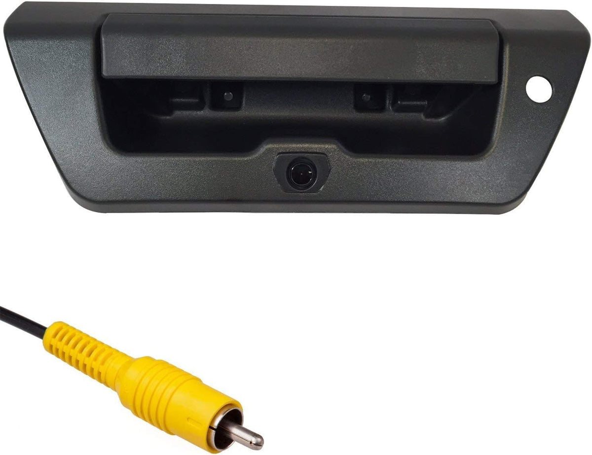 Black Tailgate Handle with Backup Camera F21914