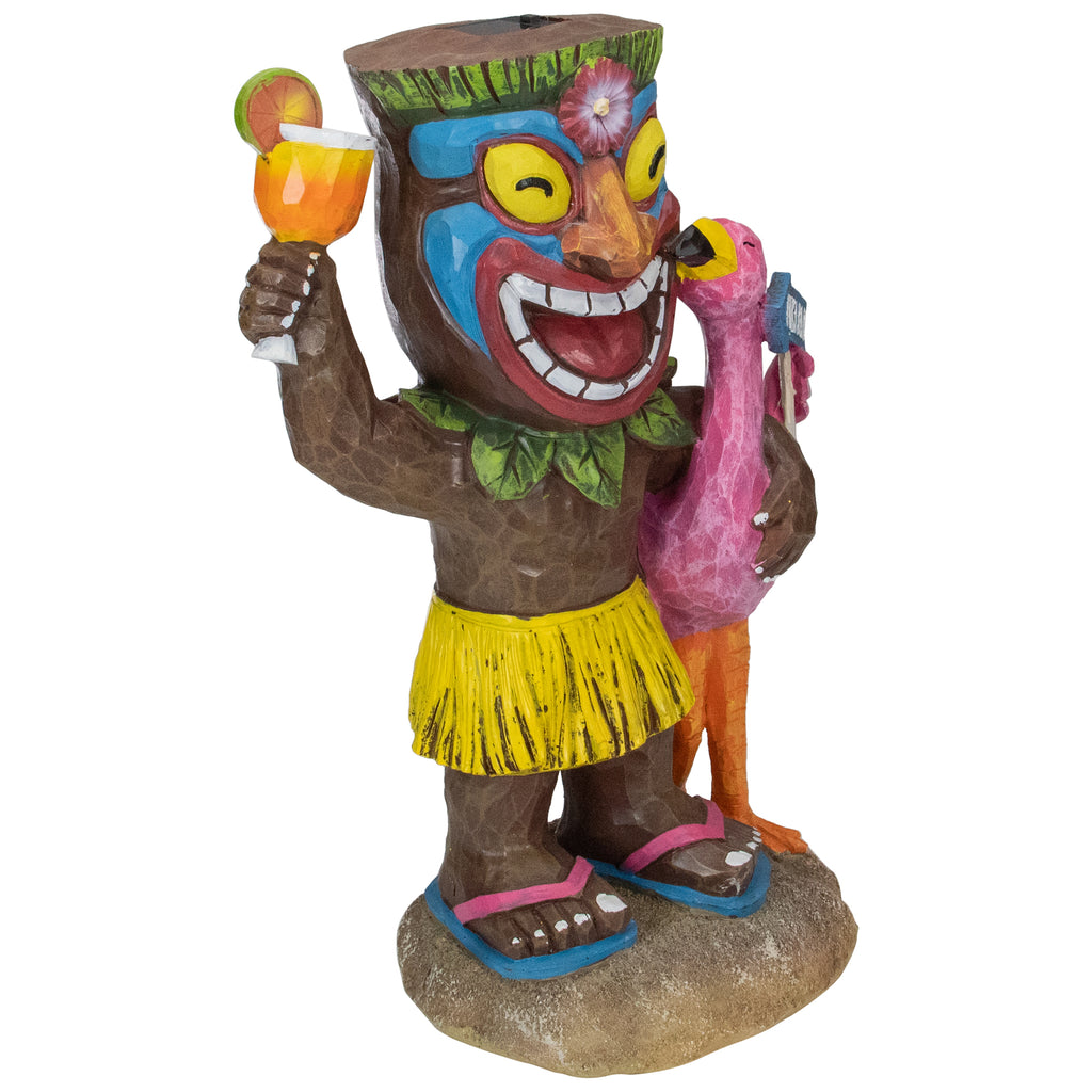 16" Solar Lighted Outdoor Garden Statue F534