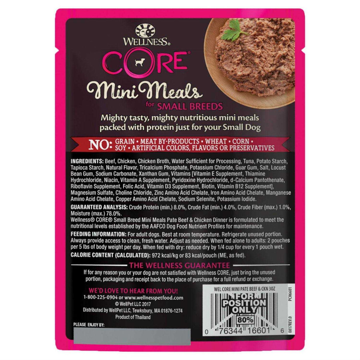 Grain Free Small Breed Wet Dog Food V29189