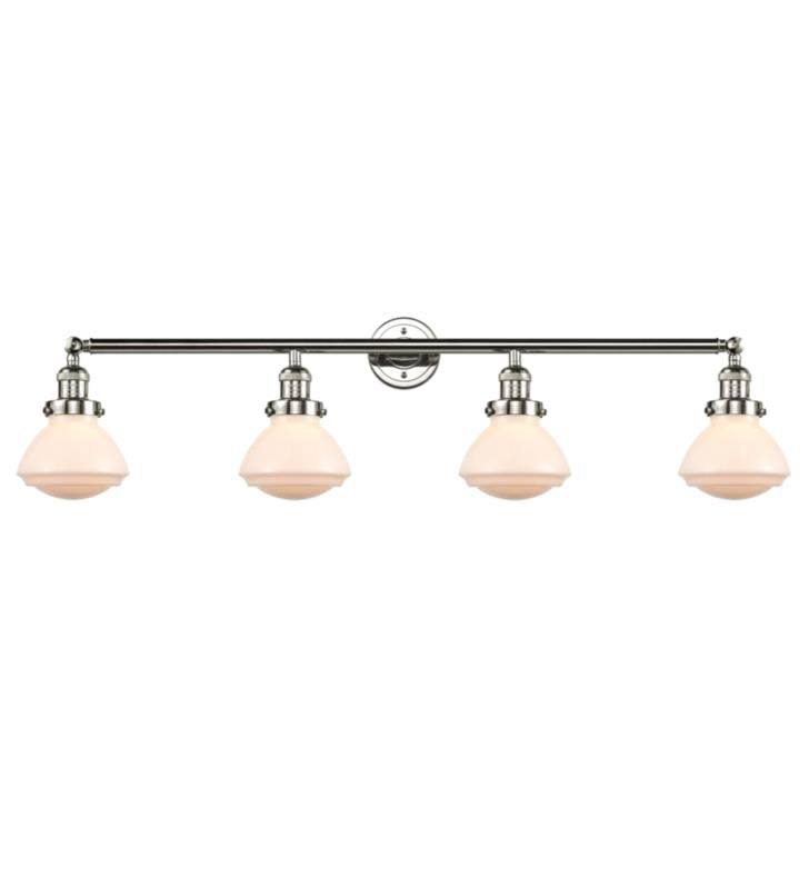 3-Light Vanity Light Matte White Brushed Brass G809