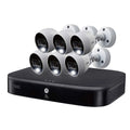 4K Ultra HD 8-Channel DVR Security System with 6 4K Active Deterrence Cameras with Color Night Vision W772
