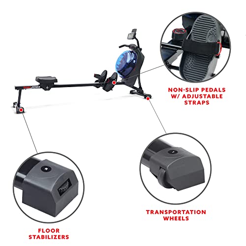 Water Rowing Machine with High Dynamic Resistance Vertical Tank F70256