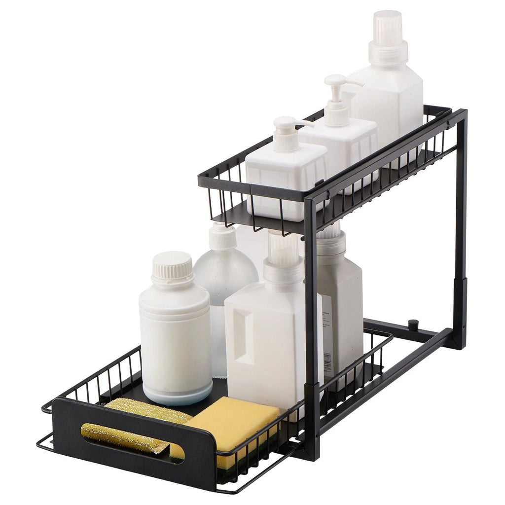 2-Tier Pull Out Cabinet Organizer E10883