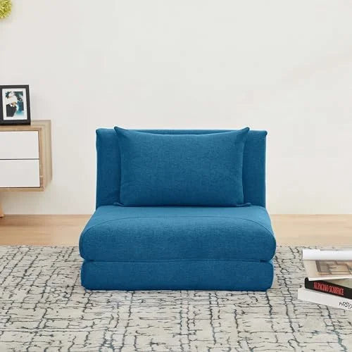 Convertible Chair Bed with 1 Matching Pillow I3458