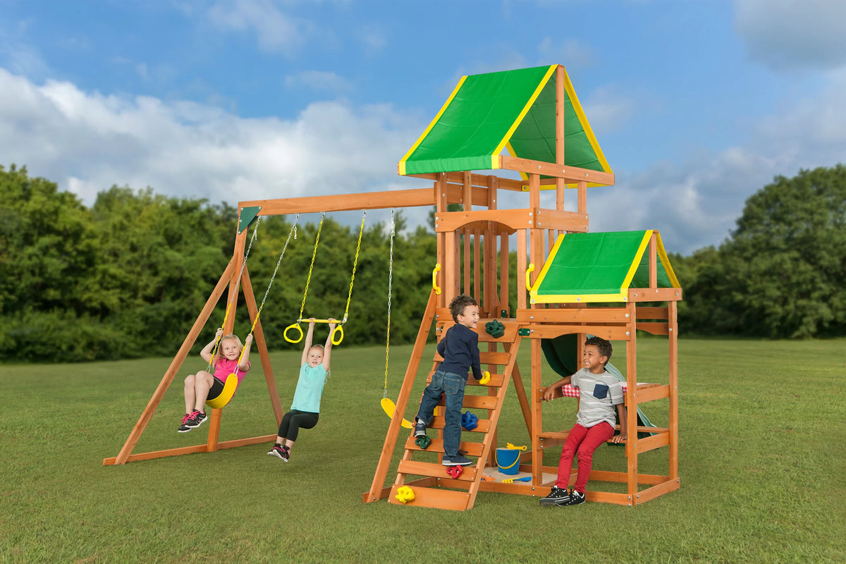 Wooden Swing Playset I245392