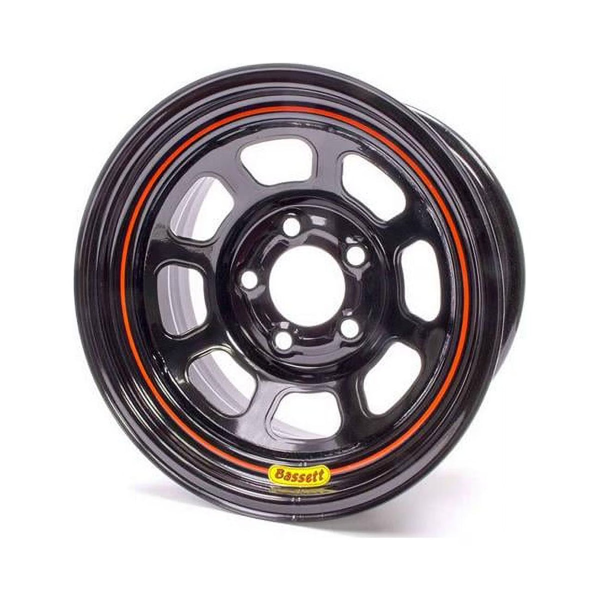 Spun Wheel - 15 x 8 in. - 5 x 5 in. - Black - 5 in. Back Spacing W791