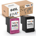 Remanufactured 64XL Ink Cartridge 2 Pack (1 Black + 1 Color) S5463