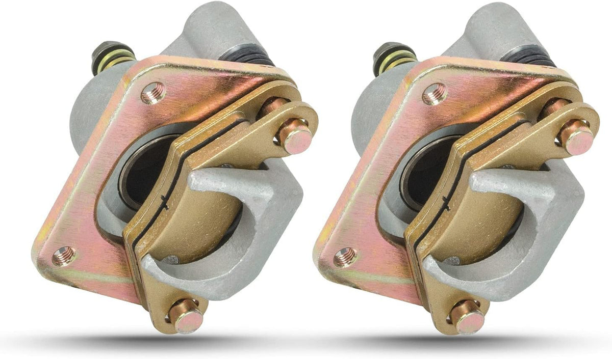 Rear Left & Right Brake Caliper Assembly Pack of 2 F4537