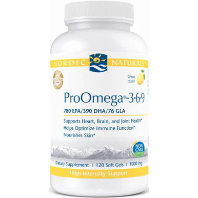 120 Softgels Lemon Omega 3.6.9 Q1851